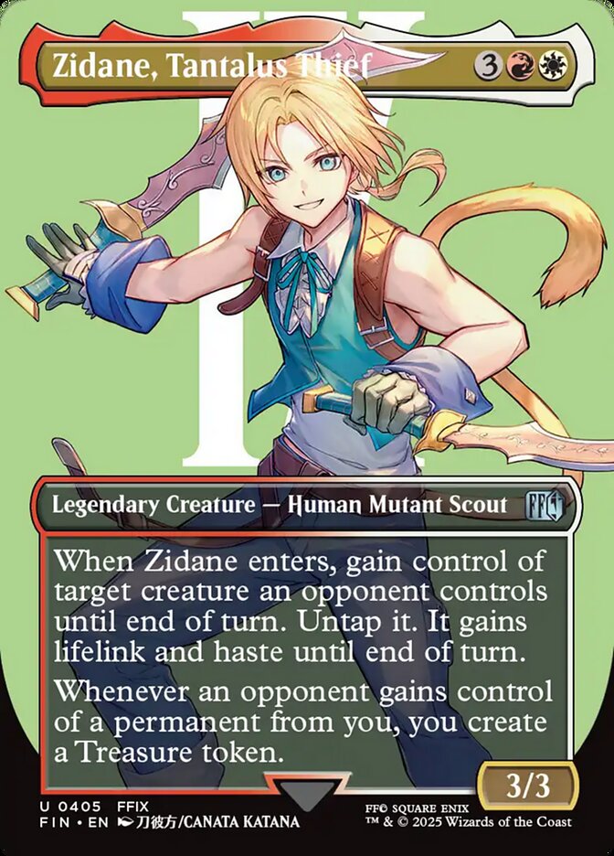 Zidane, Tantalus Thief - FIN #405 ✨ Foil ✨