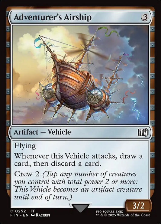 Adventurer's Airship - FIN #252 ✨ Foil ✨