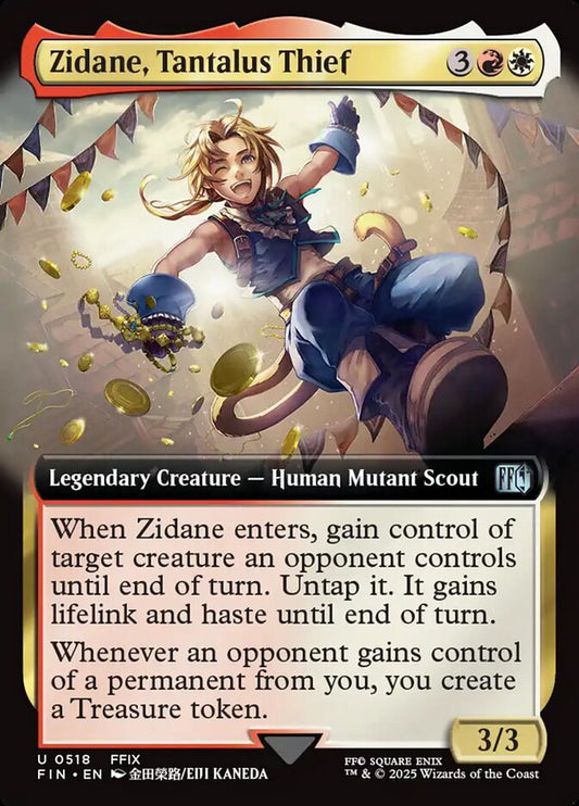 Zidane, Tantalus Thief - FIN #518 ✨ Foil ✨