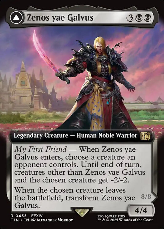 Zenos yae Galvus // Shinryu, Transcendent Rival - FIN #455 ✨ Foil ✨