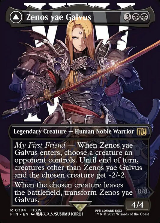 Zenos yae Galvus // Shinryu, Transcendent Rival - FIN #384 ✨ Foil ✨