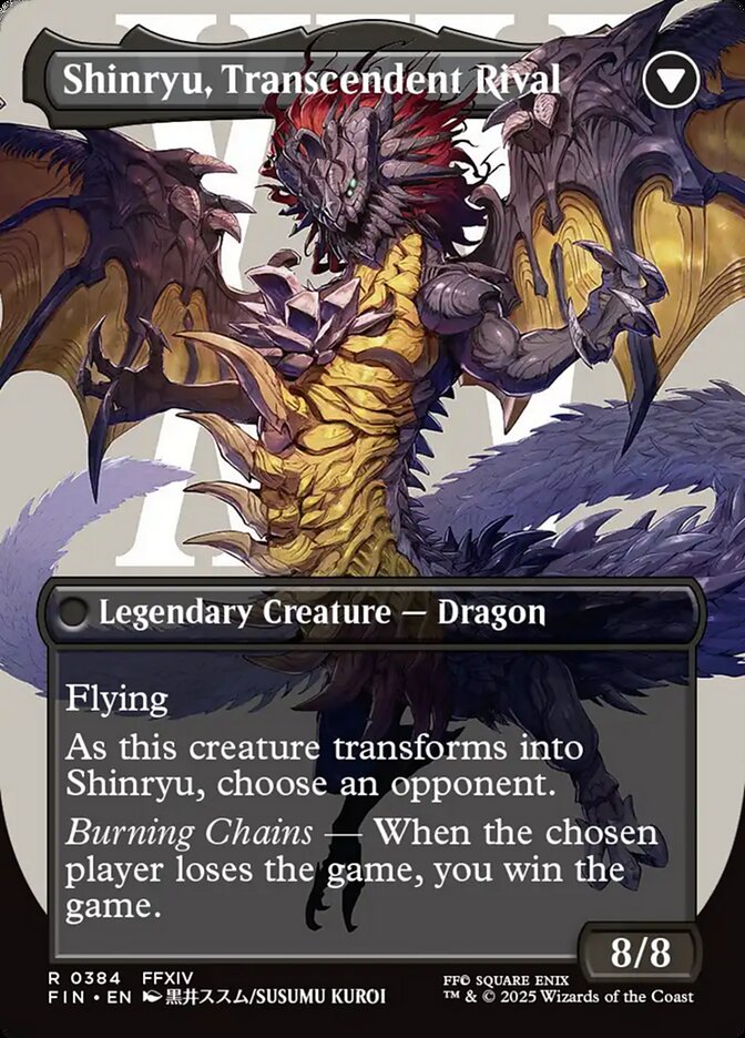 Zenos yae Galvus // Shinryu, Transcendent Rival - FIN #384