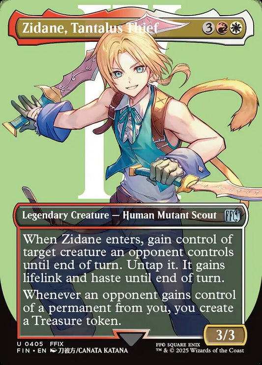 Zidane, Tantalus Thief - FIN #405 ✨ Foil ✨
