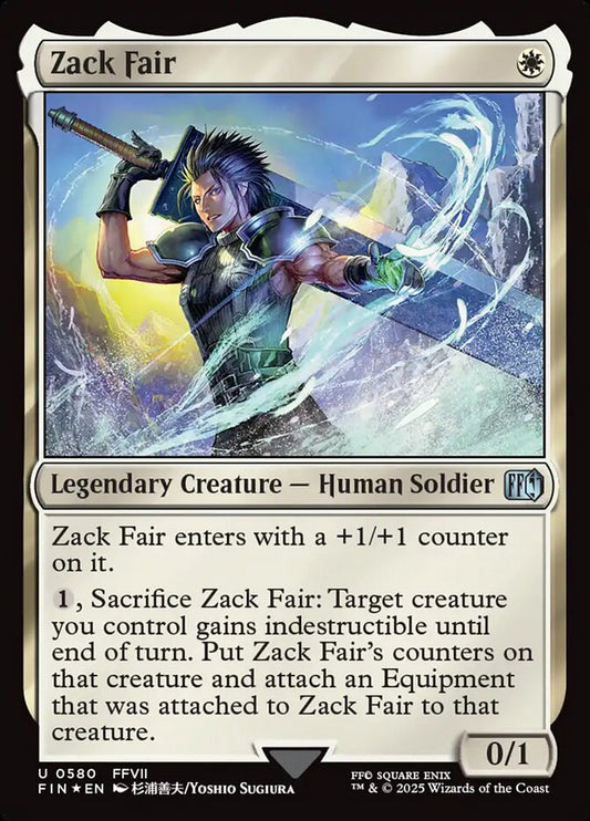 Zack Fair - FIN #580 ✨ Foil ✨