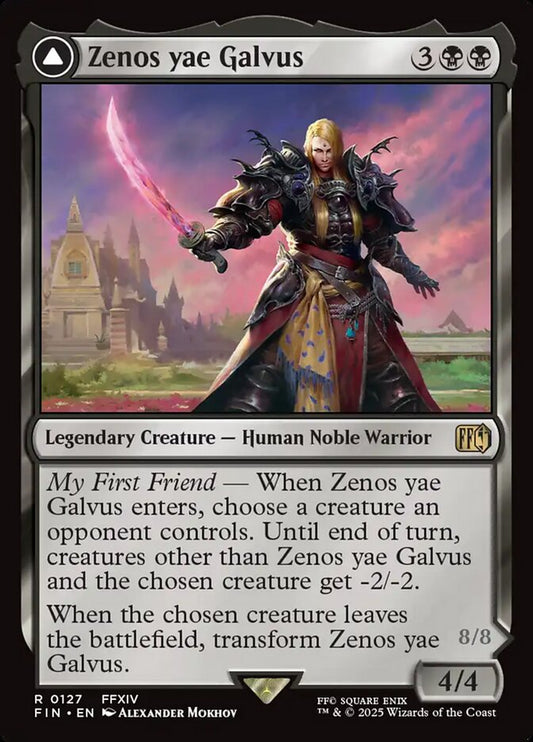 Zenos yae Galvus // Shinryu, Transcendent Rival - FIN #127 ✨ Foil ✨