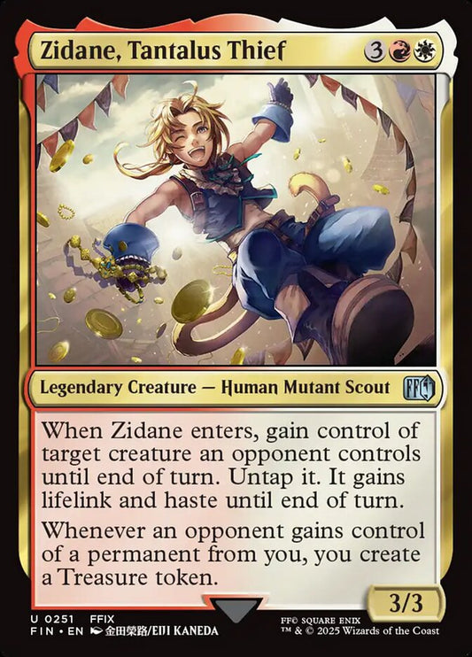 Zidane, Tantalus Thief - FIN #251 ✨ Foil ✨