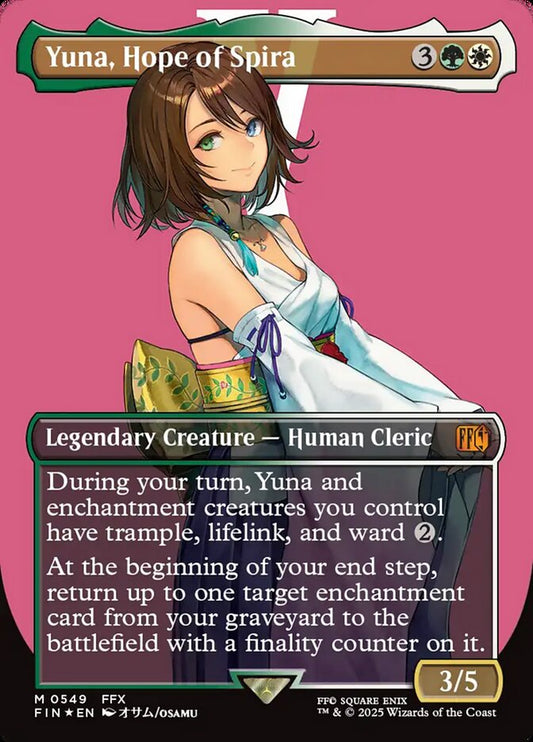 Yuna, Hope of Spira - FIN #549 ✨ Foil ✨